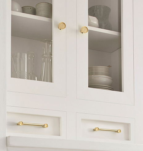 Ручка-скоба Rejuvenation Perles L.15.2 Aged Brass Perles 6772020