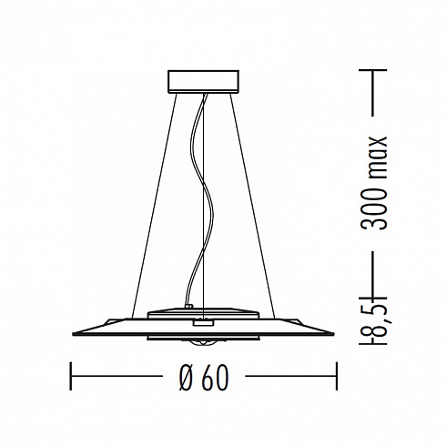 Подвесной светильник Metalspot 46200 CIRCUM