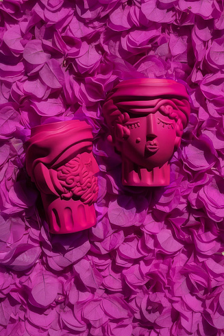 Ваза Seletti Man Pink Magna Graecia 11506P