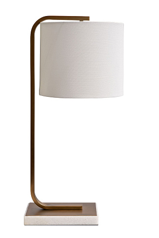 Лампа настольная плафон белый h.66 см Garda Decor 22-89016 