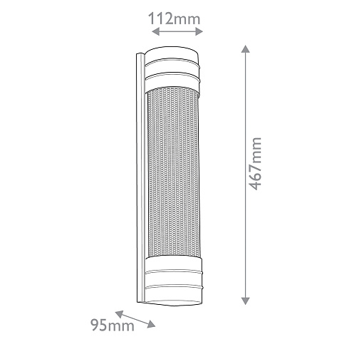 Настенные светильники Alora QN-WILLARD-2WB-VBS-PG 