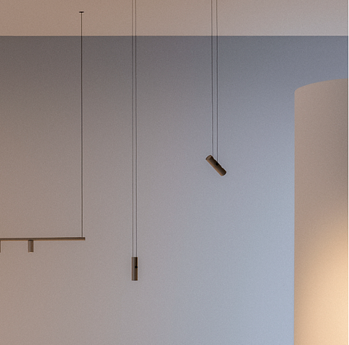 Подвесной светильник Vibia Circus 0141 Black Black Tunable Red + Casambi (P2P) Circus 014111/9Z