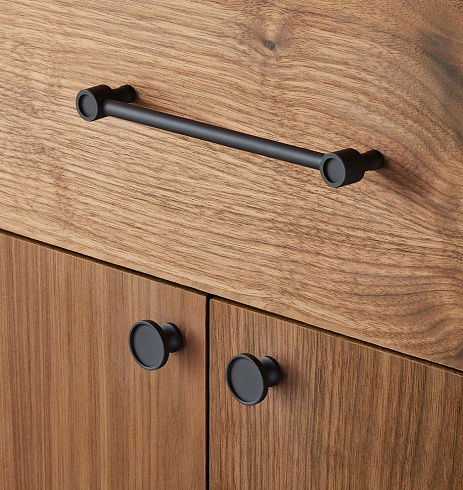 Ручка-кнопка Rejuvenation Perles d.2.5 Oil-Rubbed Bronze Perles C8420