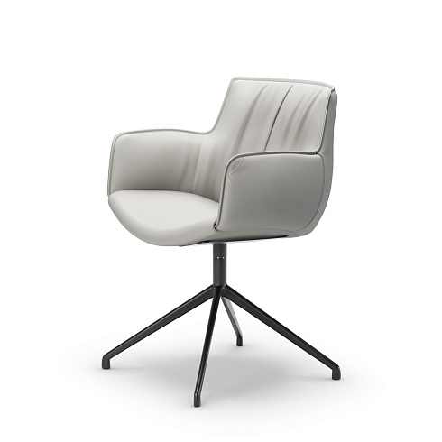 Кресло Cattelan Italia Rhonda Turn Ecru Rhonda Rhonda Turn+GFM11/GLV03