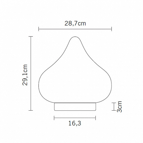 Настольная лампа Fabbian D86B0301 Dune