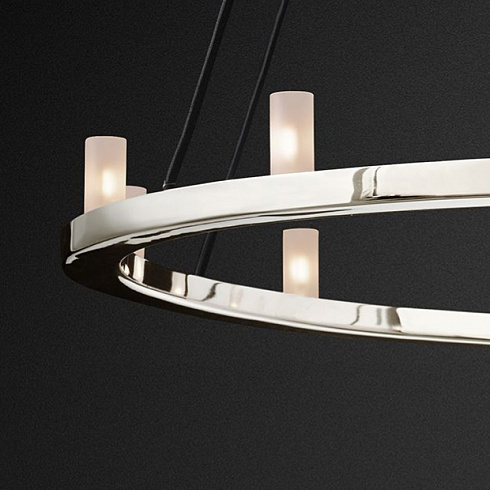 Люстра Restoration Hardware Rennes Round 36" Polished Nickel Rennes 68610980 PN