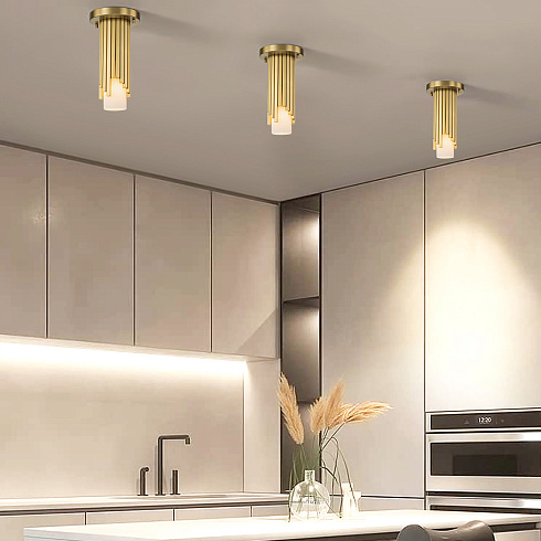 Потолочные светильники Elstead Lighting MARVELE-MP-AB-OPAL 