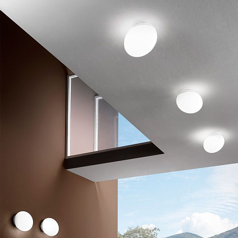 Настенный/Потолочный светильник Foscarini Gregg Midi white Gregg FN168035E_10
