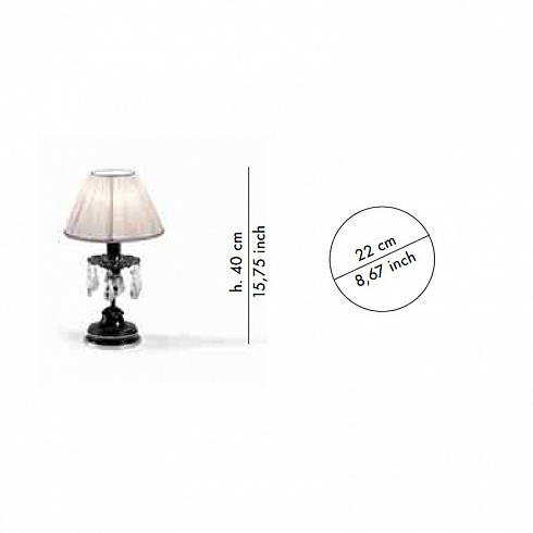 Настольная лампа Lamp International 8130 RINASCIMENTO
