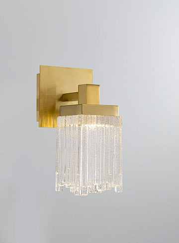 Настенный светильник Delight Collection MB25020403-1A2 Satin gold, LED/6.4W, 3000K dimmable MD25020403 MB25020403-1A2 satin gold