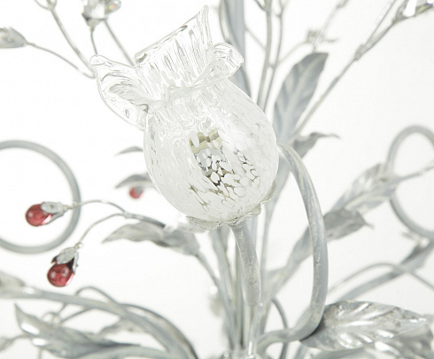 Люстра Masca 1826/6 Grigio Argento Parure