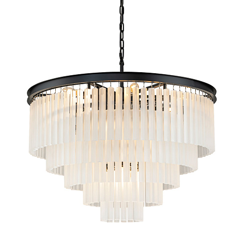 Люстра Delight Collection Odeon 10A black/frost 1920s Odeon KR0387P-10A black/frost