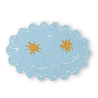 A cosmic banquet Light Blue