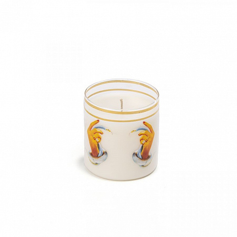 Свеча Seletti Hands with Snakes Toiletpaper Candle 14081