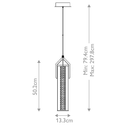 Подвесные светильники Eurofase QN-ESPADA-1P-PC 