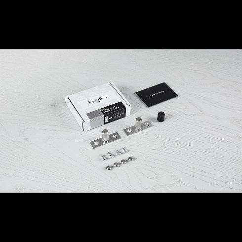 Ручка-кнопка Buster and Punch Knob Plate Linear Burnt Steel set of 2 Linear GFK-36439