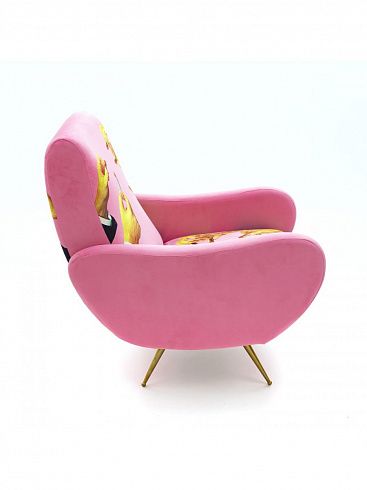 Кресло Seletti Lipsticks Pink Toiletpaper Furniture 16079
