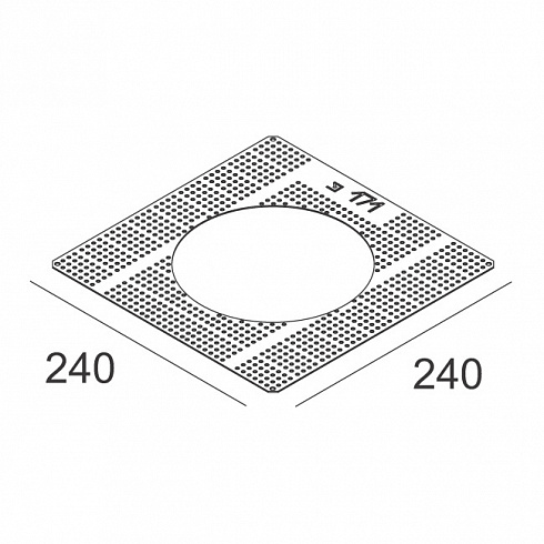 Запчасть Delta Light 207 01 171 PLASTERKIT