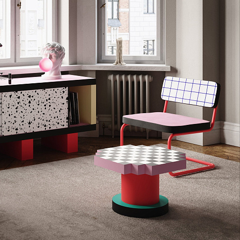 Стул Seletti Superlounge chair Terrazzo Superfurniture 16505