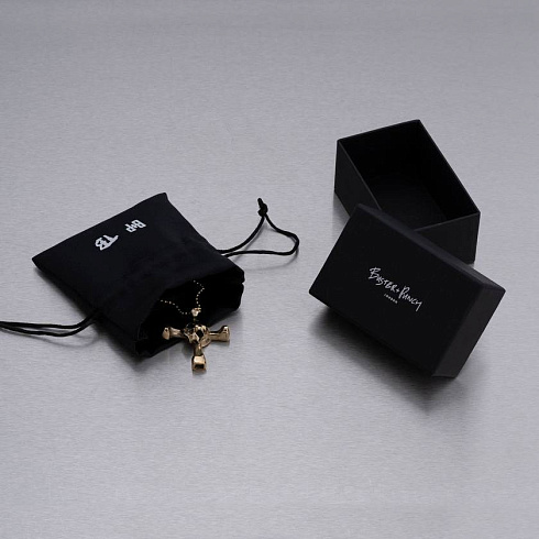 Подвеска Buster and Punch Skull Drum Key Brass Skull UTB-051826