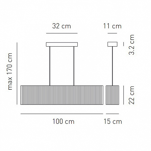 Люстра Axo Light SP CLAVIU E27 Tobacco Clavius SPCLAVIUTACRE27