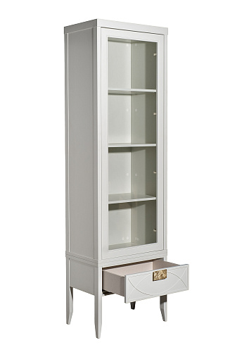 Тумба прикроватная бежевая 1 ящик см Garda Decor 151SV-000010 