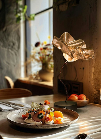 Настольная лампа Slamp Lafleur Battery Velvet Lafleur LAFT000VLV000BT000EU