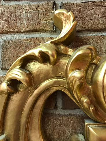 Зеркало Lamp2 3000 gold FIORE
