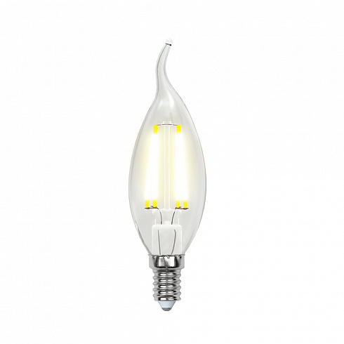 Лампа светодиодная Uniel LED-CW35-6W/WW/E14/CL PLS02WH Sky