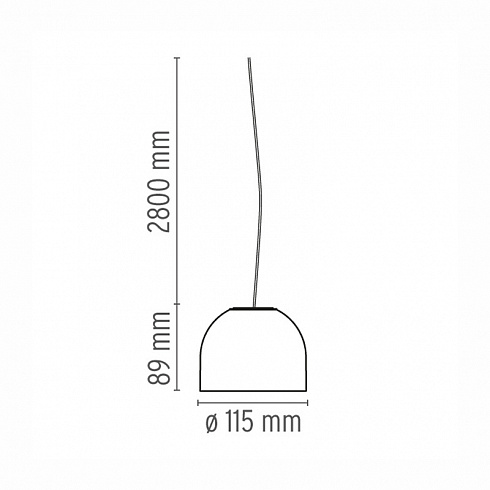 Подвесной светильник Flos Wan S white Wan F9560009