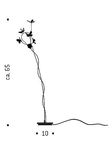 Настольная лампа Ingo Maurer I Ricchi Poveri – Five Butterflies I Ricchi Poveri  1917000