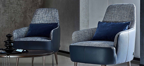 Кресло Ditre Italia Ray Mix Ray RAYXP10M0+cat.T + pelle premium