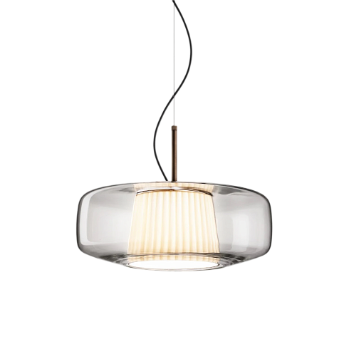 Подвесной светильник Vistosi Plisse SP G Crystal Plisse PLISSE' SP G CR/PS BR2