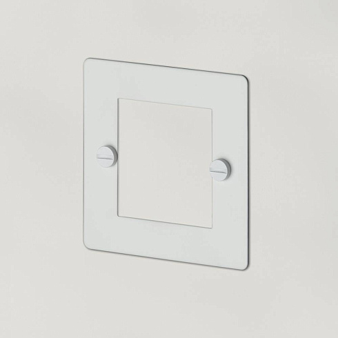 Рамка Buster and Punch 1G, 2 Mod White Plates and Modules UK-MG-PL-2M-WH-A