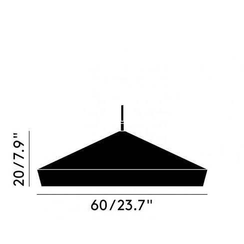 Подвесной светильник Tom Dixon Beat Flat Black LED Beat BLS06-PEUM5