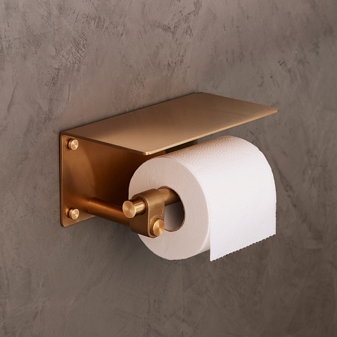Держатель для туалетной бумаги Buster and Punch Toilet Cast Brass Cast UTA-052158