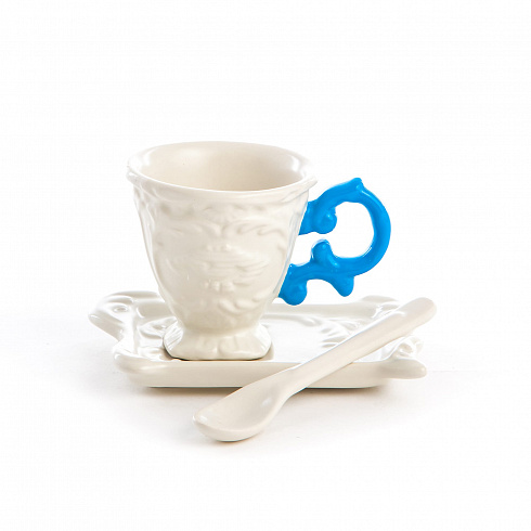 Кофейная пара Seletti I-Coffee Blue I-Wares 09859_AZZ