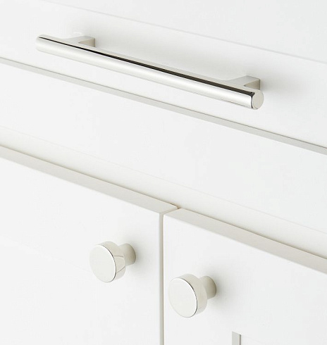 Ручка-кнопка Rejuvenation Allenglage Polished Nickel Allenglage 1803369