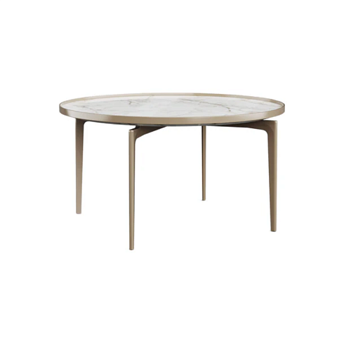 Журнальный стол Alivar Sirio Sirio TSR55 Painted Champagne / Emperador Marble