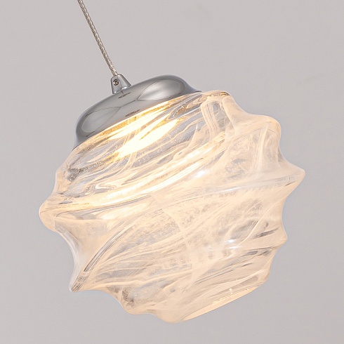 Подвесной светильник Delight Collection MD25030003-1A chrome/clear MD25030003