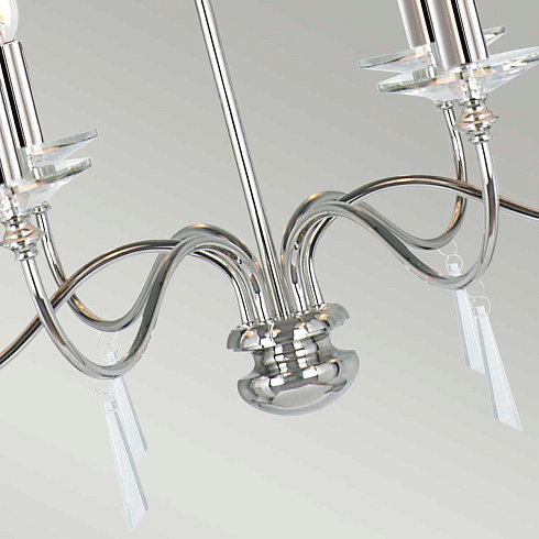 Люстра Elstead Lighting FP6-POL-NICKEL Finsbury Park FP6 POL NICKEL