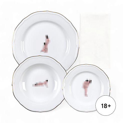 Тарелка Seletti Seikantai5271 SUSPENDED Set of 3 Seikantai5271 09847