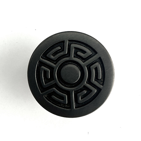 Ручка-кнопка Delight Collection MOS002 black MOS001