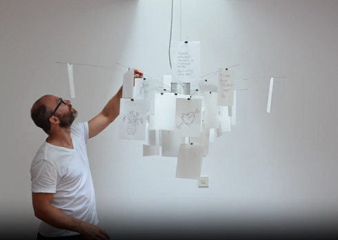 Подвесной светильник Ingo Maurer Zettel’z 6 200cm Zettel'z 1156000