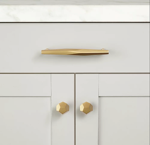 Ручка-скоба Restoration Hardware Camden L.7.6cm Lacquered Burnished Brass Camden 24170193 LBB