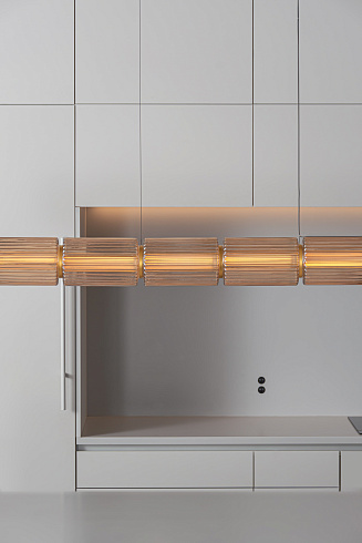 Подвесной светильник A-N-D Column 175 Horizontal 6 Amber  Column COL-175-6-P-H-AMB