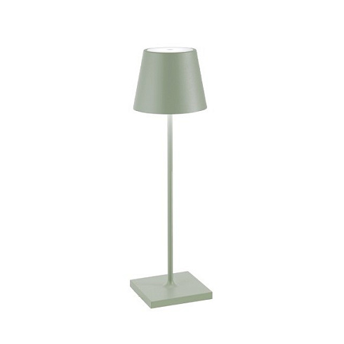 Настольная лампа Zafferano Poldina Sage green Poldina LD0340G3