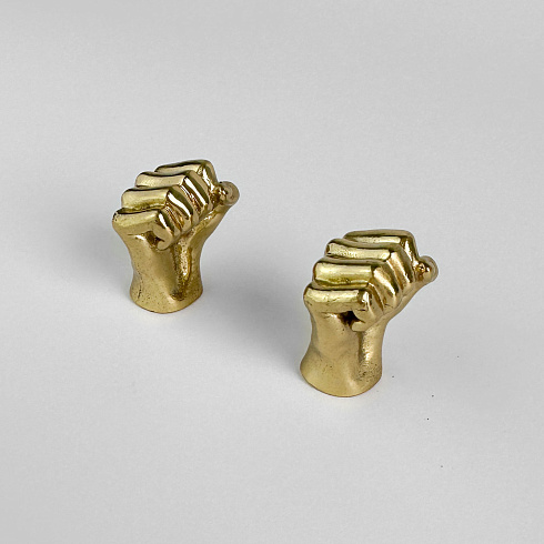 Ручка-кнопка Delight Collection MOS004 brass MOS001