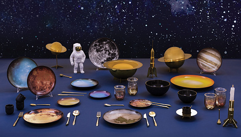 Десертная тарелка Seletti Callisto Cosmic Diner 10821
