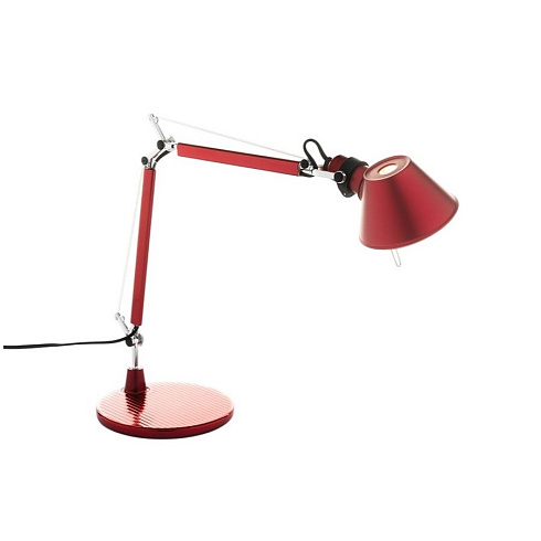 Настольная лампа Artemide Tolomeo Micro Anodized red Tolomeo Micro A011810